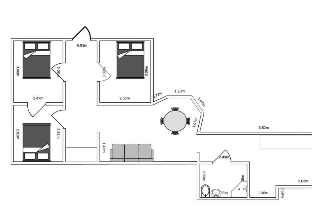 Spacious 3 Bedroom Manor Flat Next To Tivoli Копенхаген Екстериор снимка